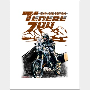 T7 tenere explore edition Posters and Art